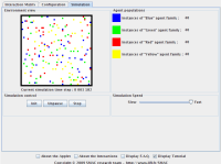 Screenshot of the demonstration applet of IODA