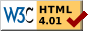 Valid HTML
  4.01 Strict