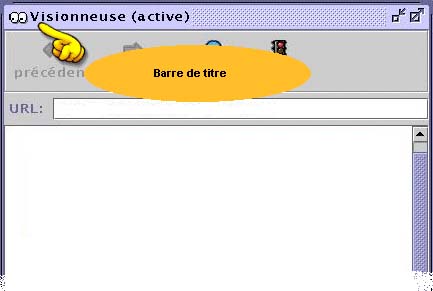 capture de l'interface