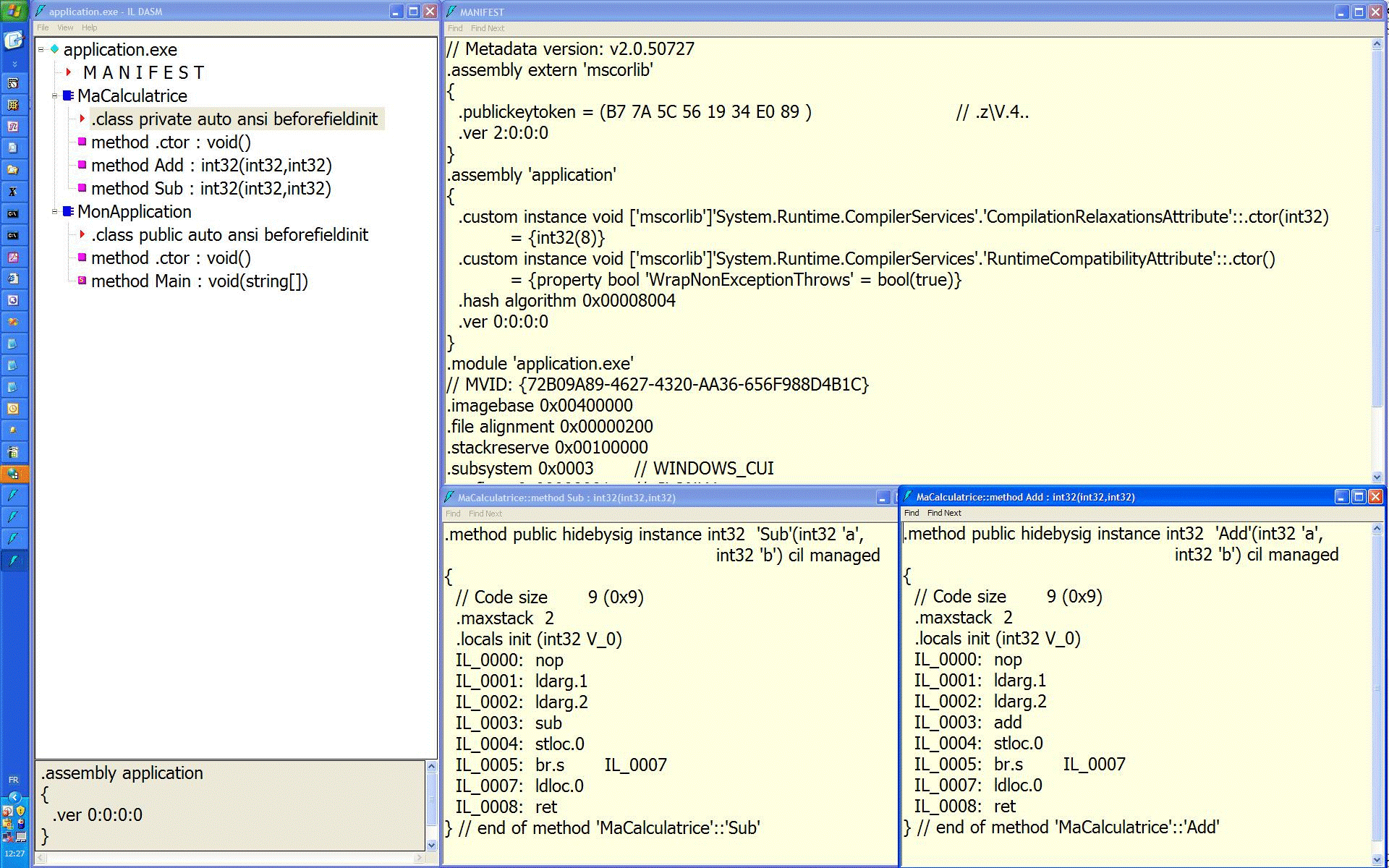 Chapters/Dotnet/Figs/ildasm.gif