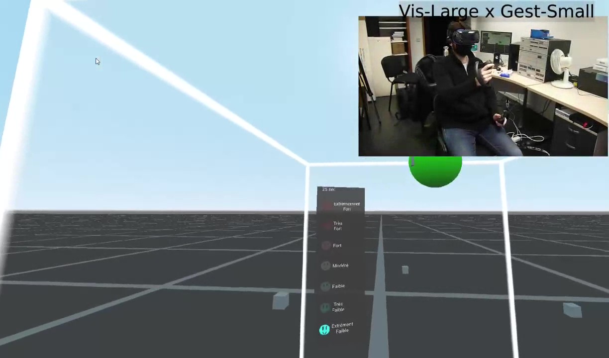Image for the project Arm Fatigue in VR of the MINT team