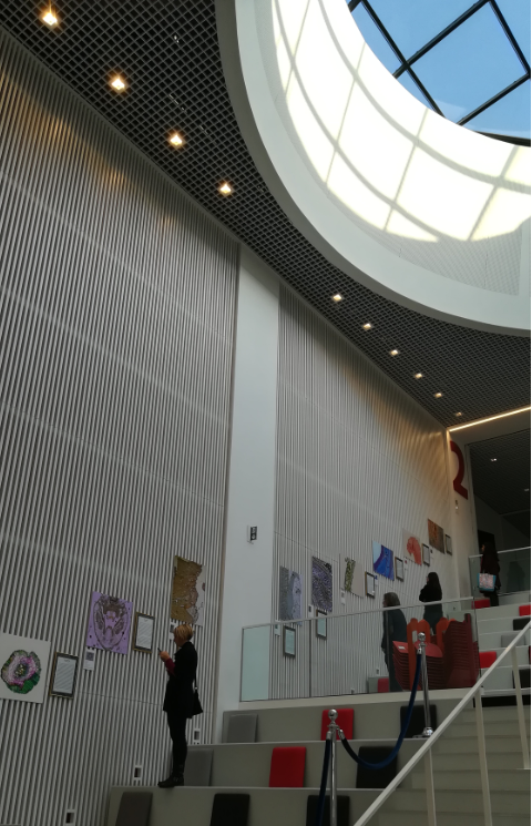 Exposition "Mythologie cellulaire", LIlliad, Campus Cité Scientifique
