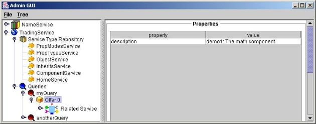 Offers matching a trading query in the OpenCCM console