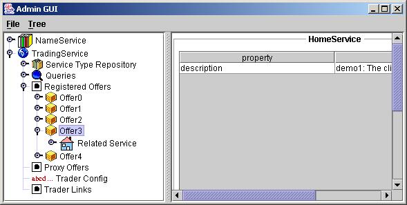 Trader offers in the OpenCCM console